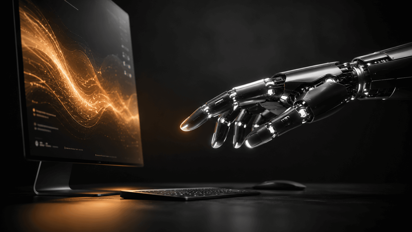 AI Automation — workflow dashboard visualization