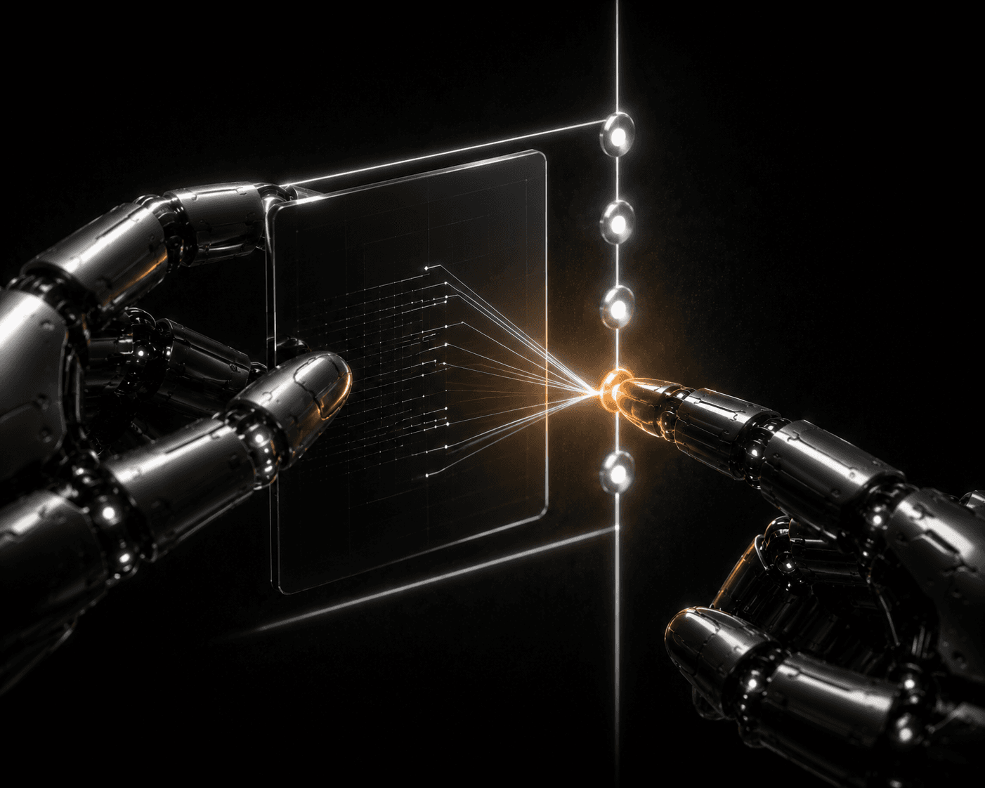 AI for Financial Services — transactions, risk signals, and customer events routed into a unified ledger